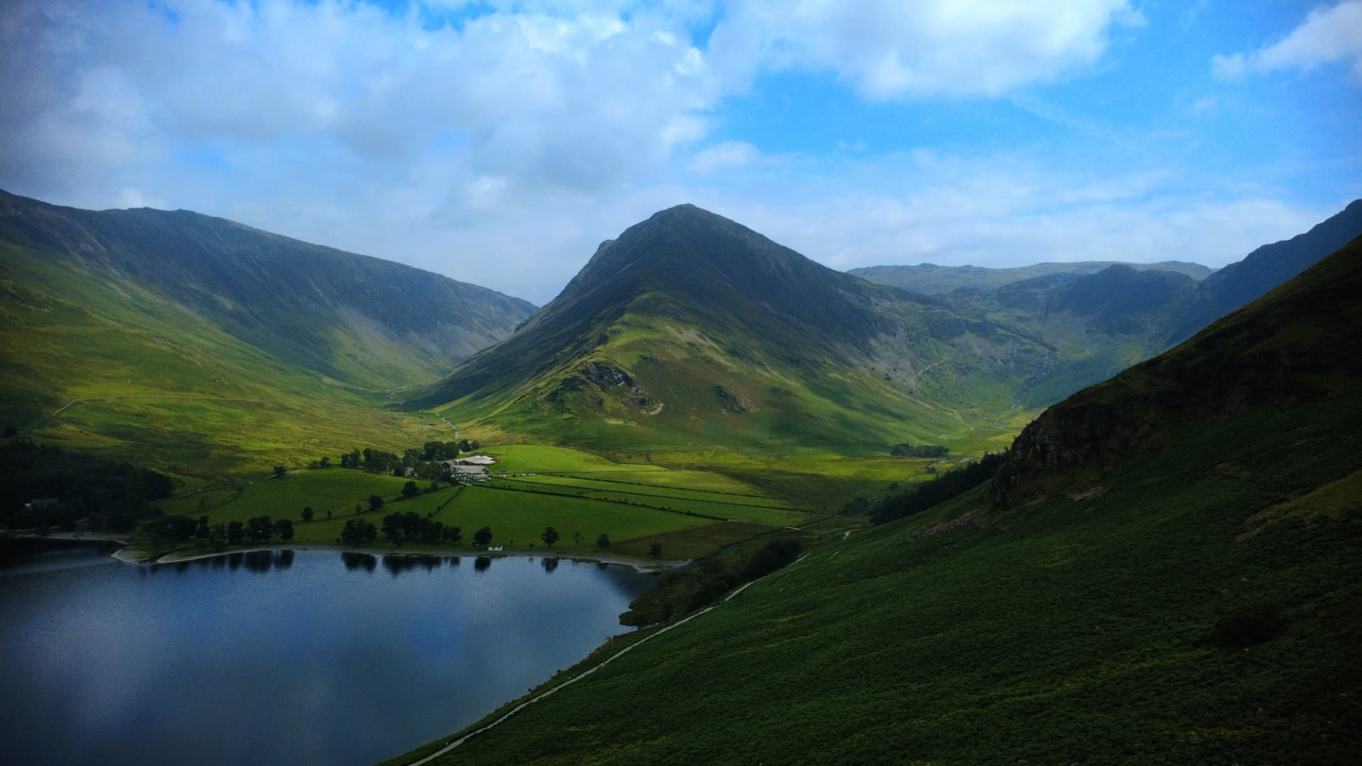 Valley and Lake